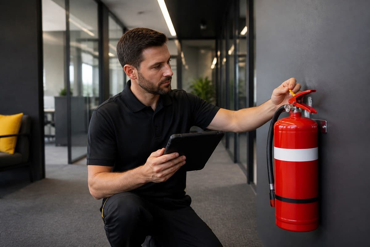 Fire Extinguisher Inspection Requirements for Melbourne Businesses workplace compliance guide by COMPLYT